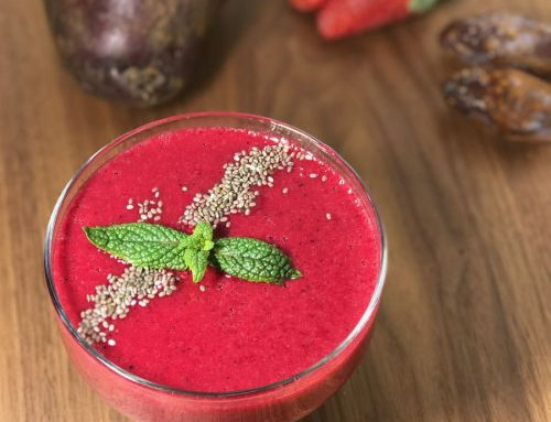 Beetroot and Passion Fruit Smoothie